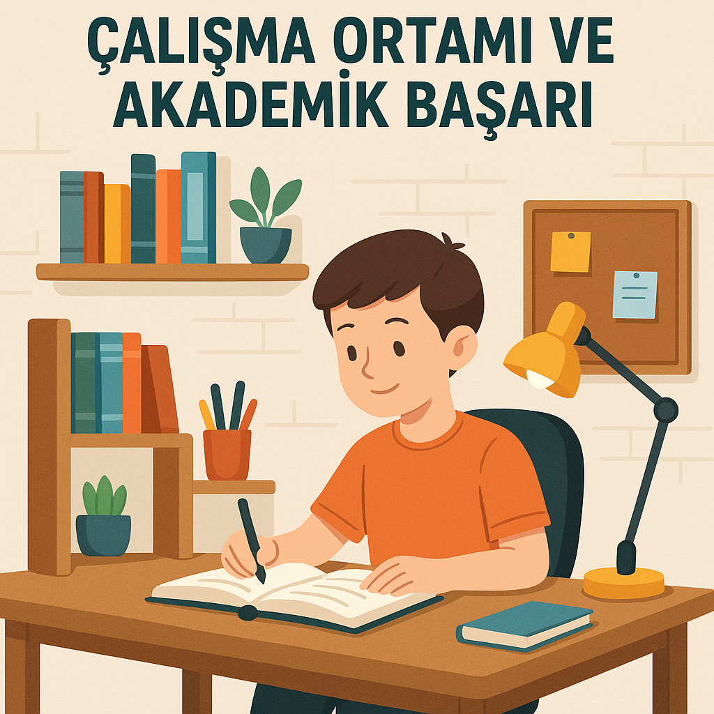 ÇALIŞMA ORTAMI DERS BAŞARISINI ETKİLER: 5 ÖNERİ İLE DÜZEN VE VERİM