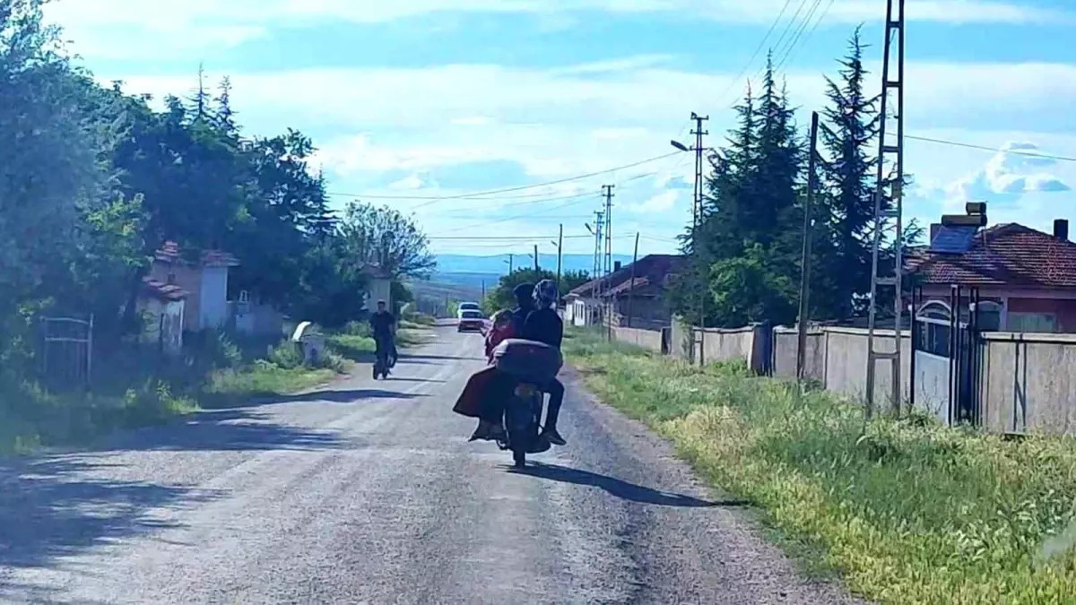 Yozgatta Tehlıkelı Motosıklet Yolculugu
