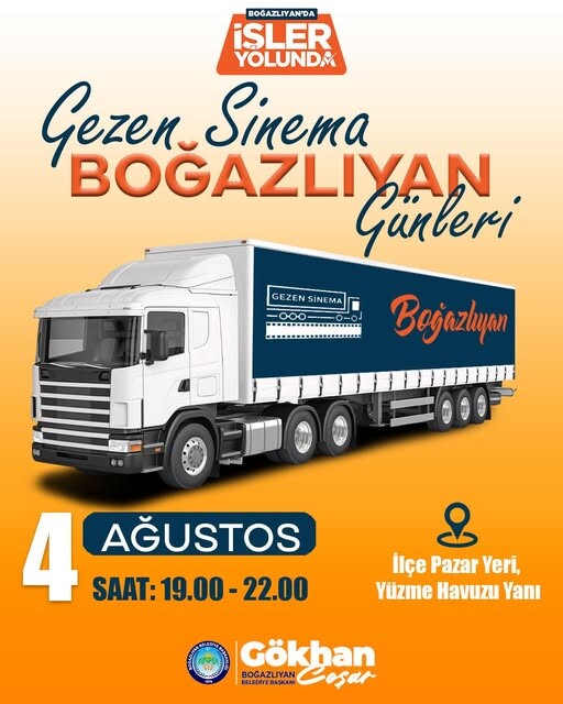 Acık Hava Sınema Keyfı Bogazlıyanda