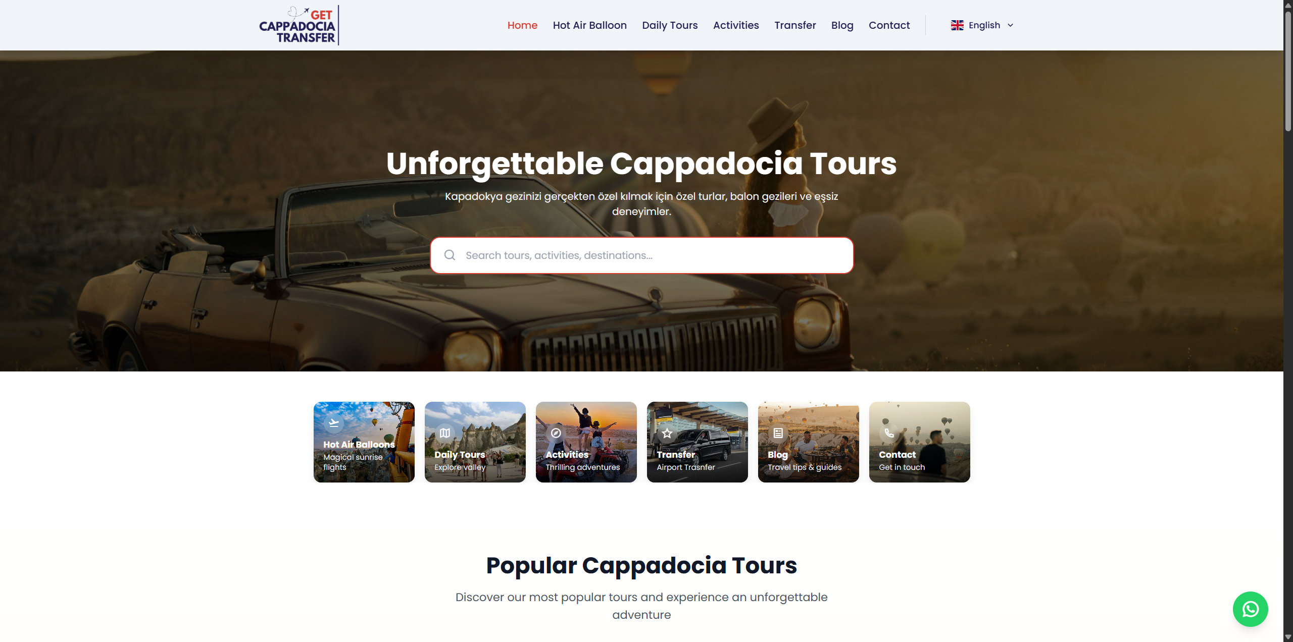 Get Cappadocia Transfer