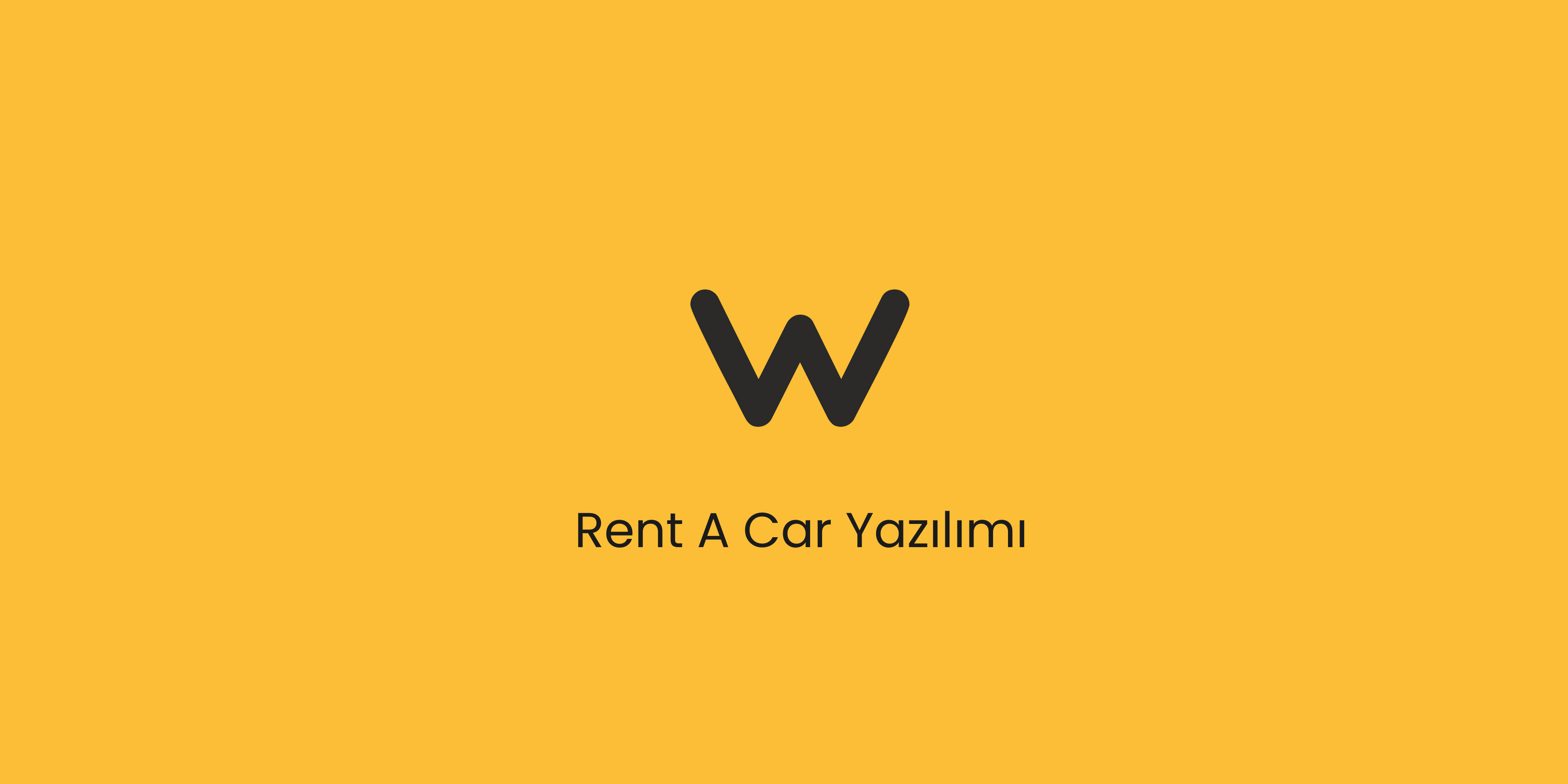 Rent A Car Yazılımı
