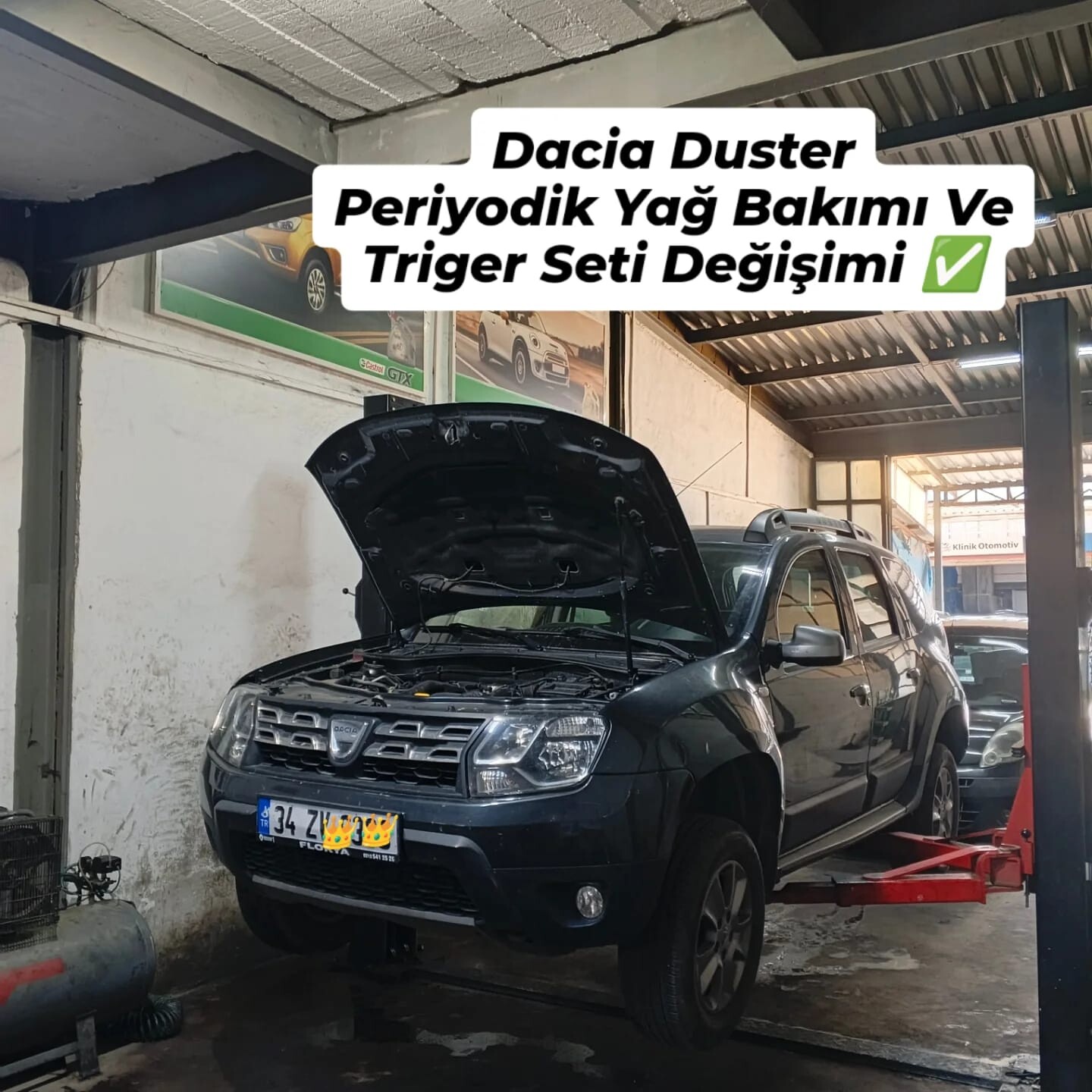 Renault Dacia Periyodik Bakım ve Triger Seti (Kayışlı Bakım)