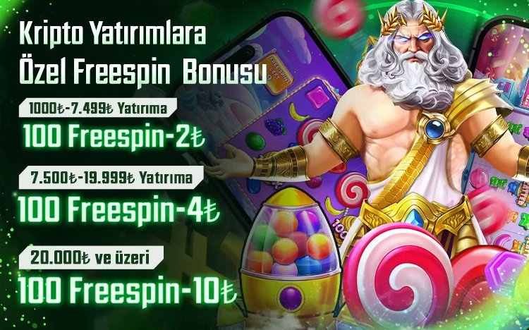 Betixir kripto freespin bonus görseli