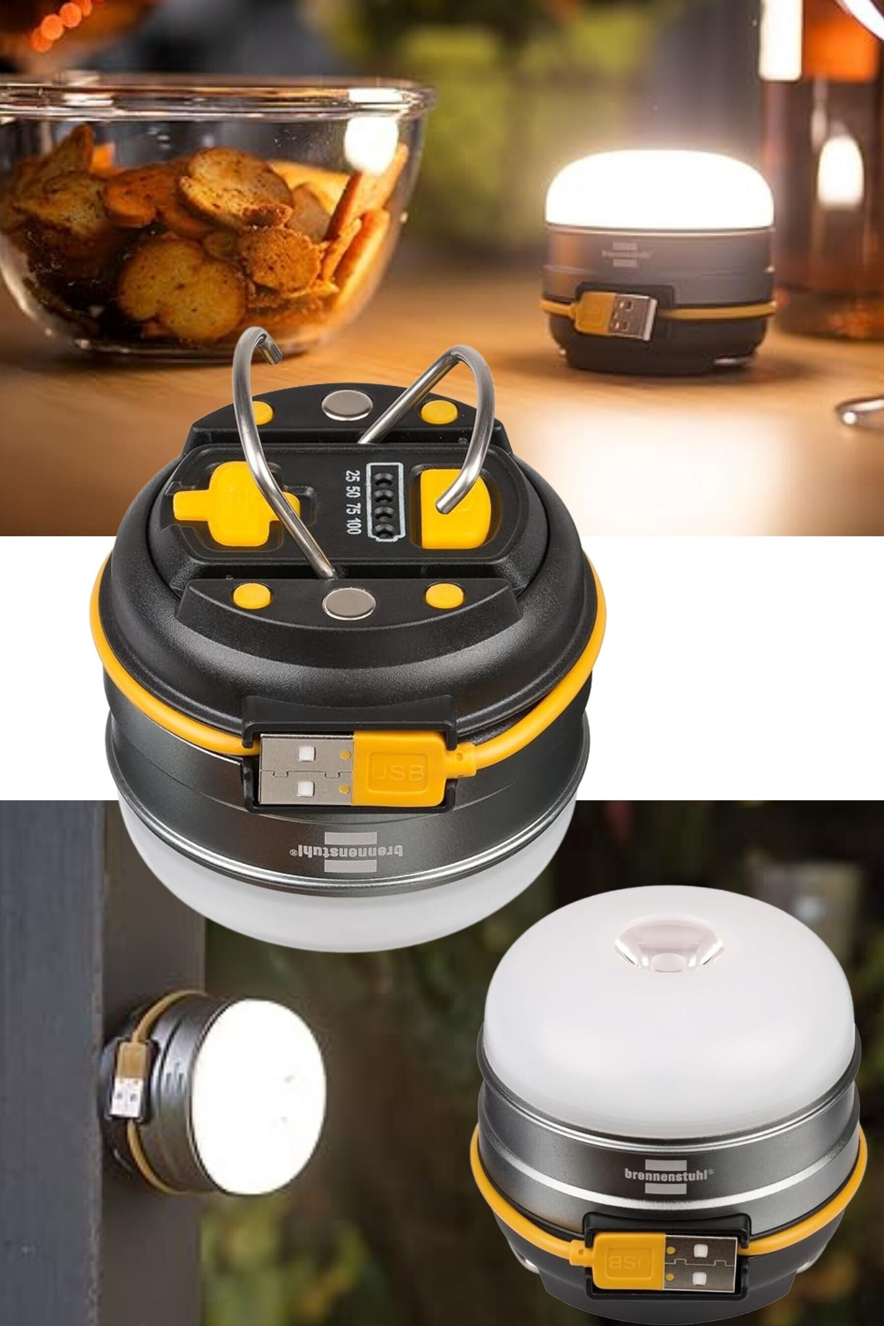 Brennenstuhl Outdoor Kamp Lambası ve Powerbank