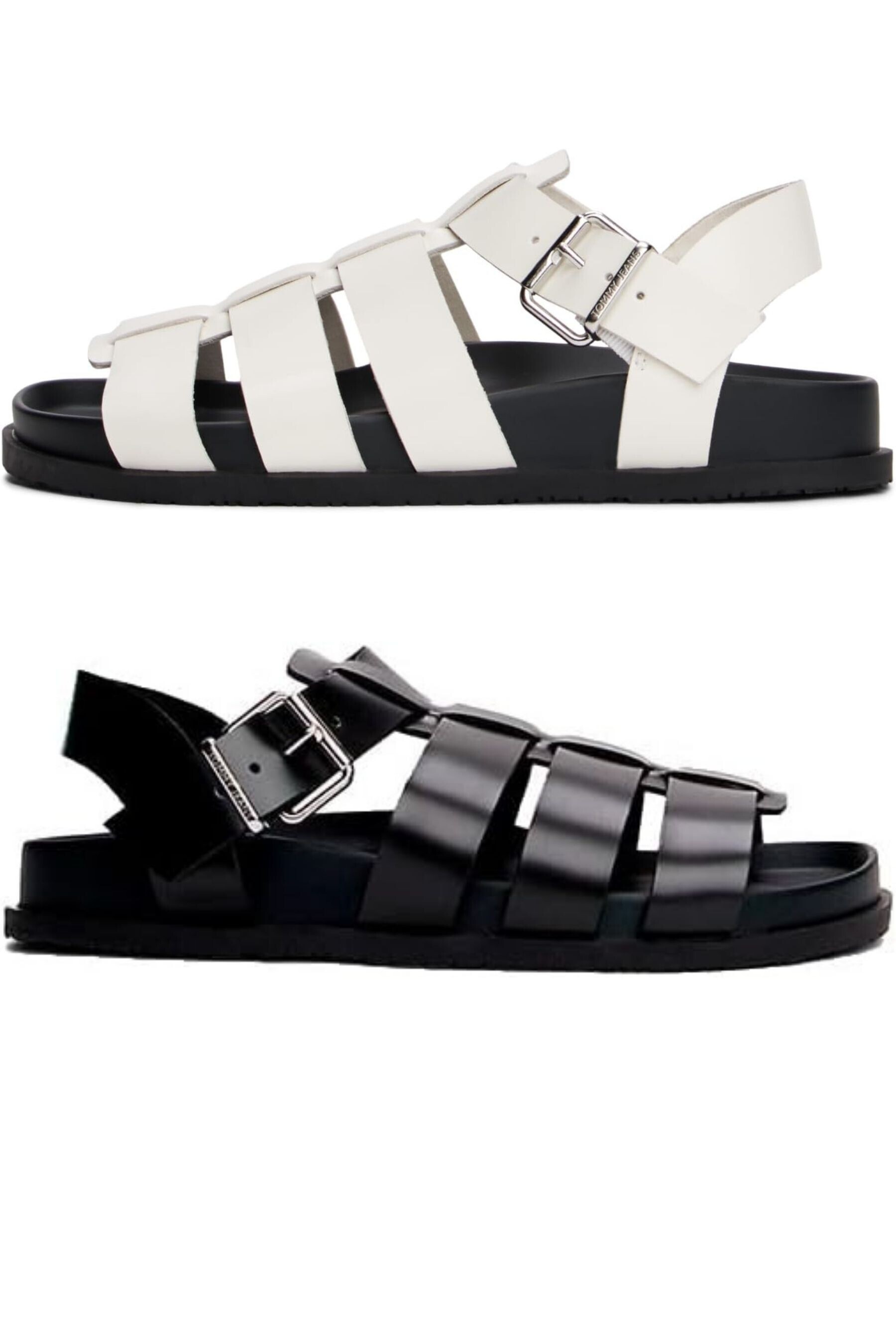 Tommy Hilfiger TJW FISHERMAN PATENT SANDAL Sandalet Kadın