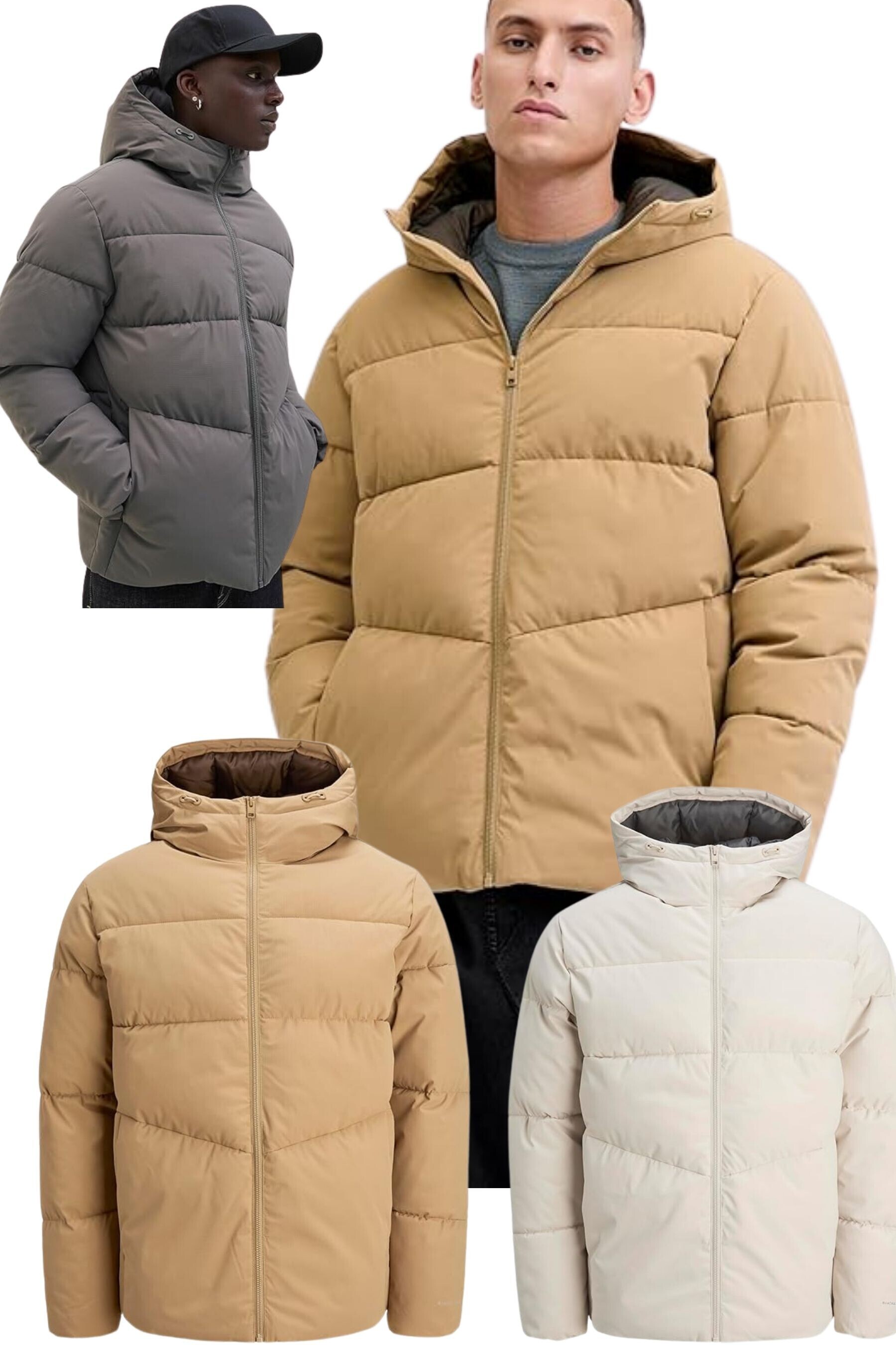 JACK & JONES Bej Mont, 12283517