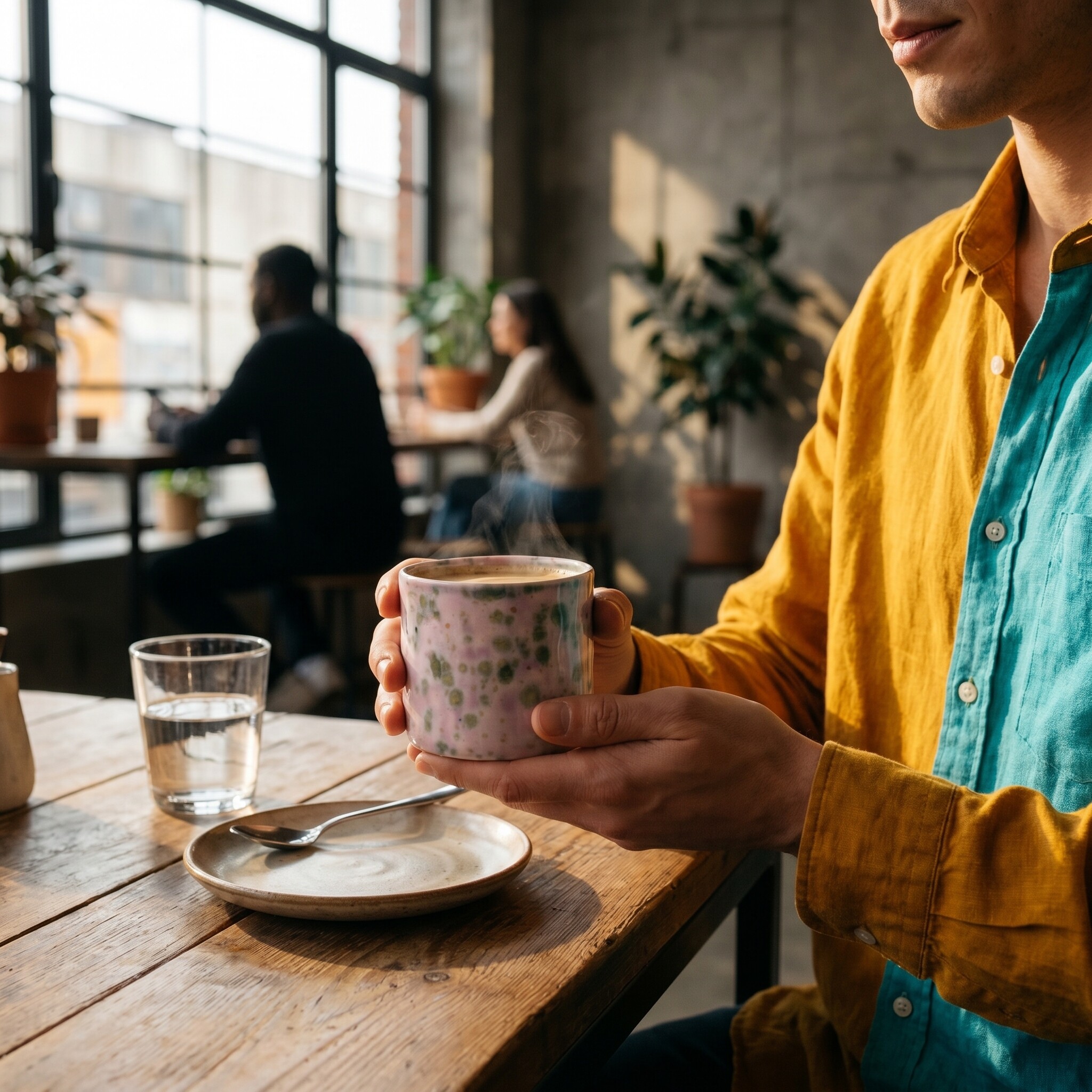 Filtre kahve latte espresso ve Türk kahvesi için seramik bardak seçimi