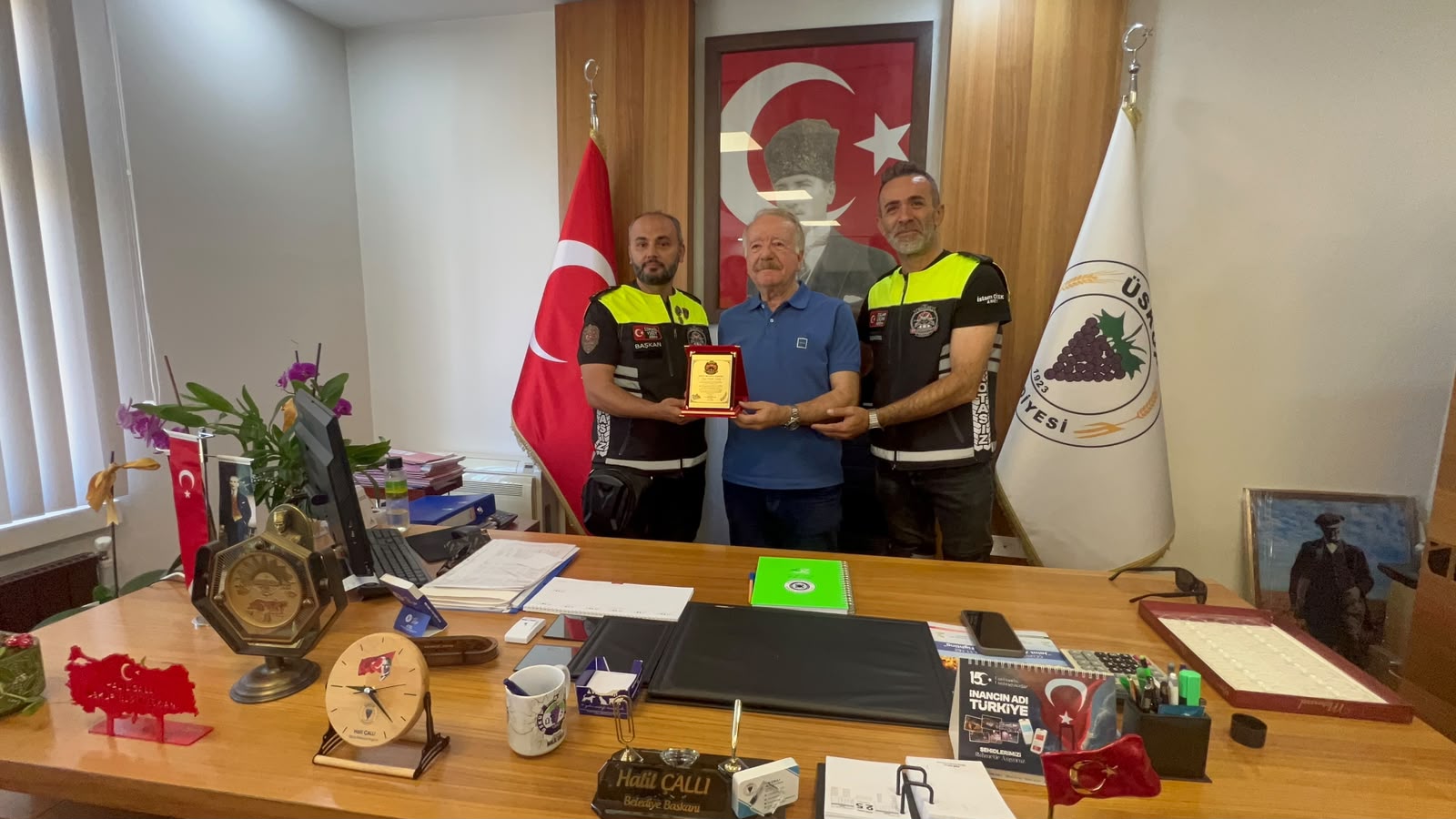 Üsküp Belediye Başkanı Halil Çallı Ziyaret