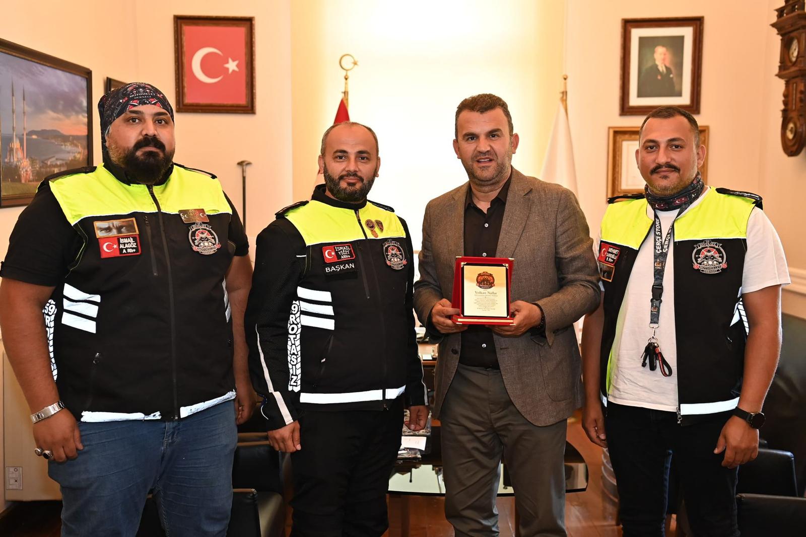 Süleymanpaşa Belediye Başkanı Volkan Nallar Ziyaret