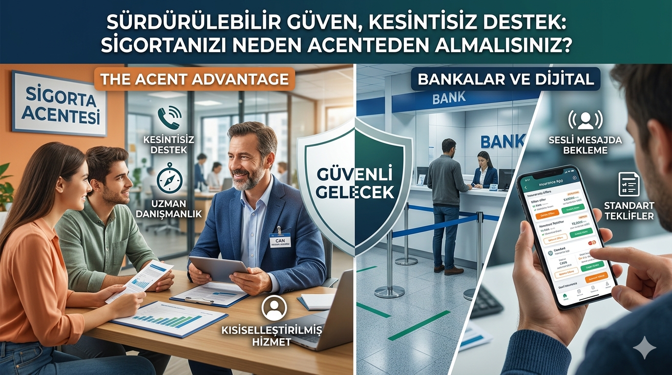 SİGORTA NEDEN ACENTEDEN ALINIR