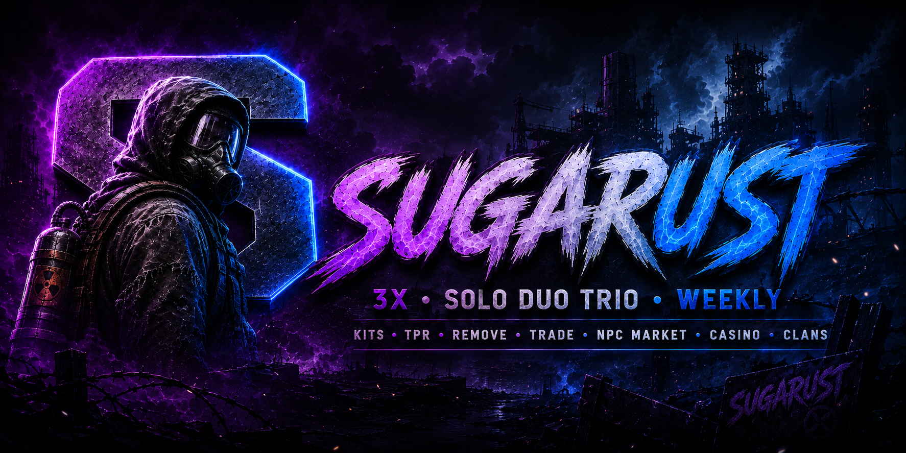 Баннер сервера [TR] SUGARUST 3X | UNLIMITED | WEEKLY