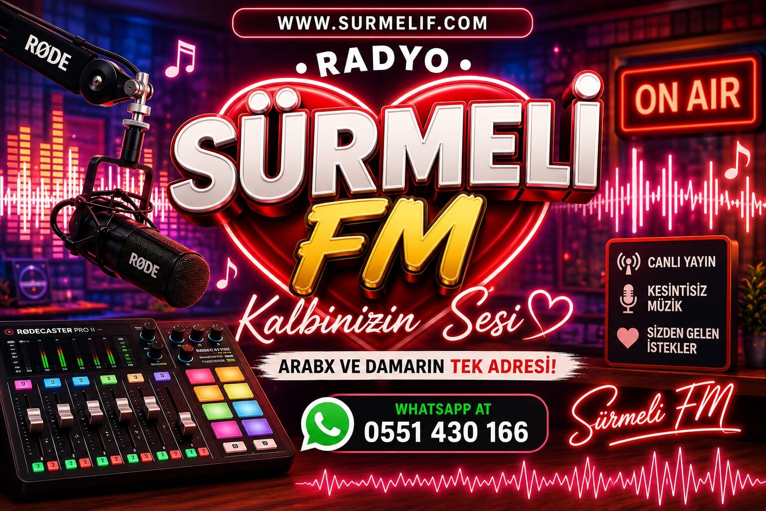 Sürmeli FM Dünyasına Hoş Geldiniz
