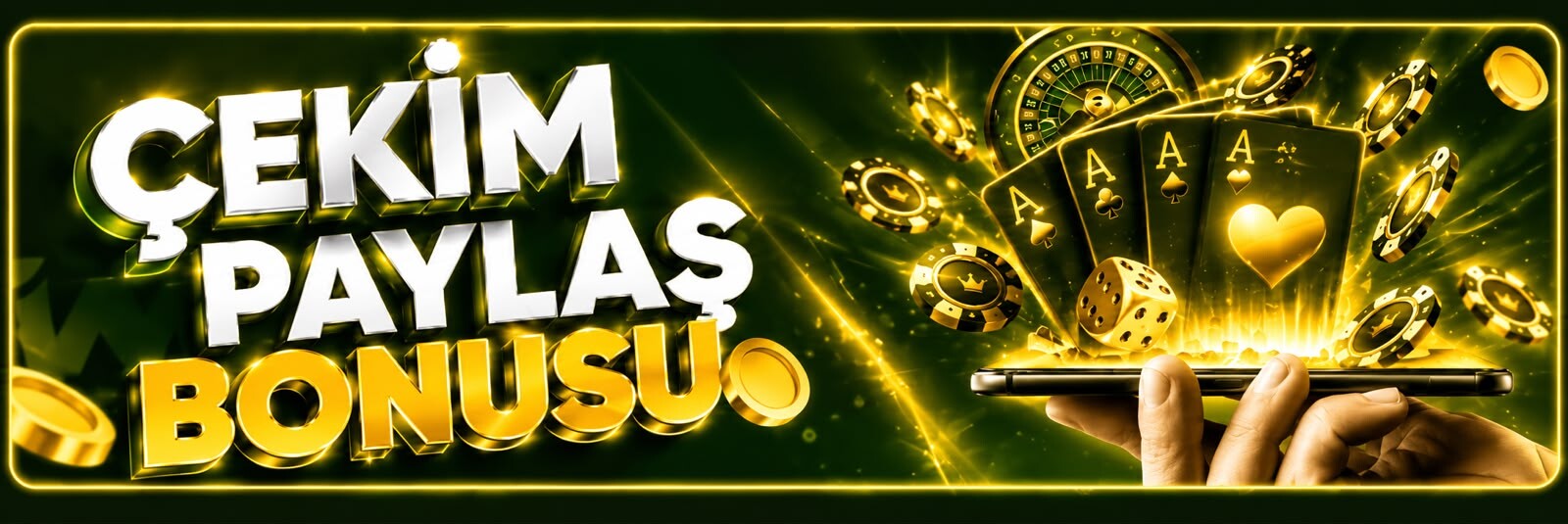 Çekimini Paylaş, Bonus Sürprizini Yakala!